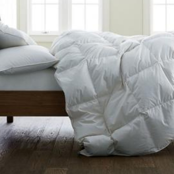 Nordstrom Bedding Euc Real Goose Down King Comforter Extra Warm